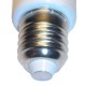 Bombilla de led E27, 5w, luz blanca, 360º, detalle del casquillo E27